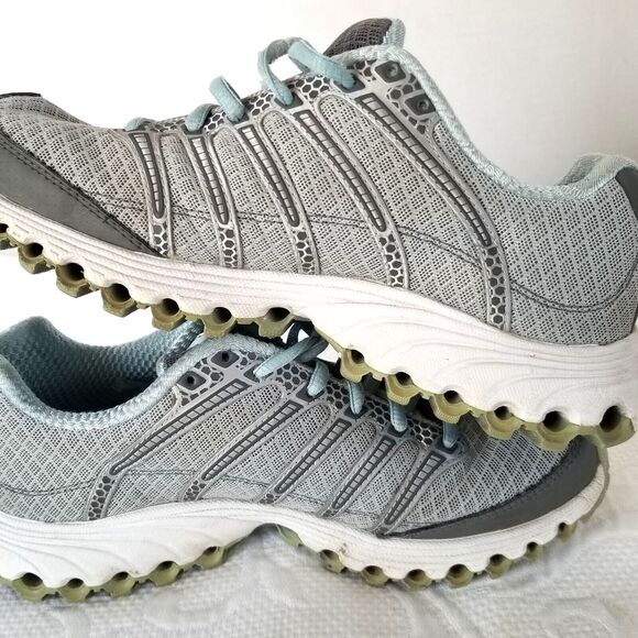K-Swiss Tubes Sneakers Gray Athletic Shoes Women's Size 7 - Picture 11 of 16